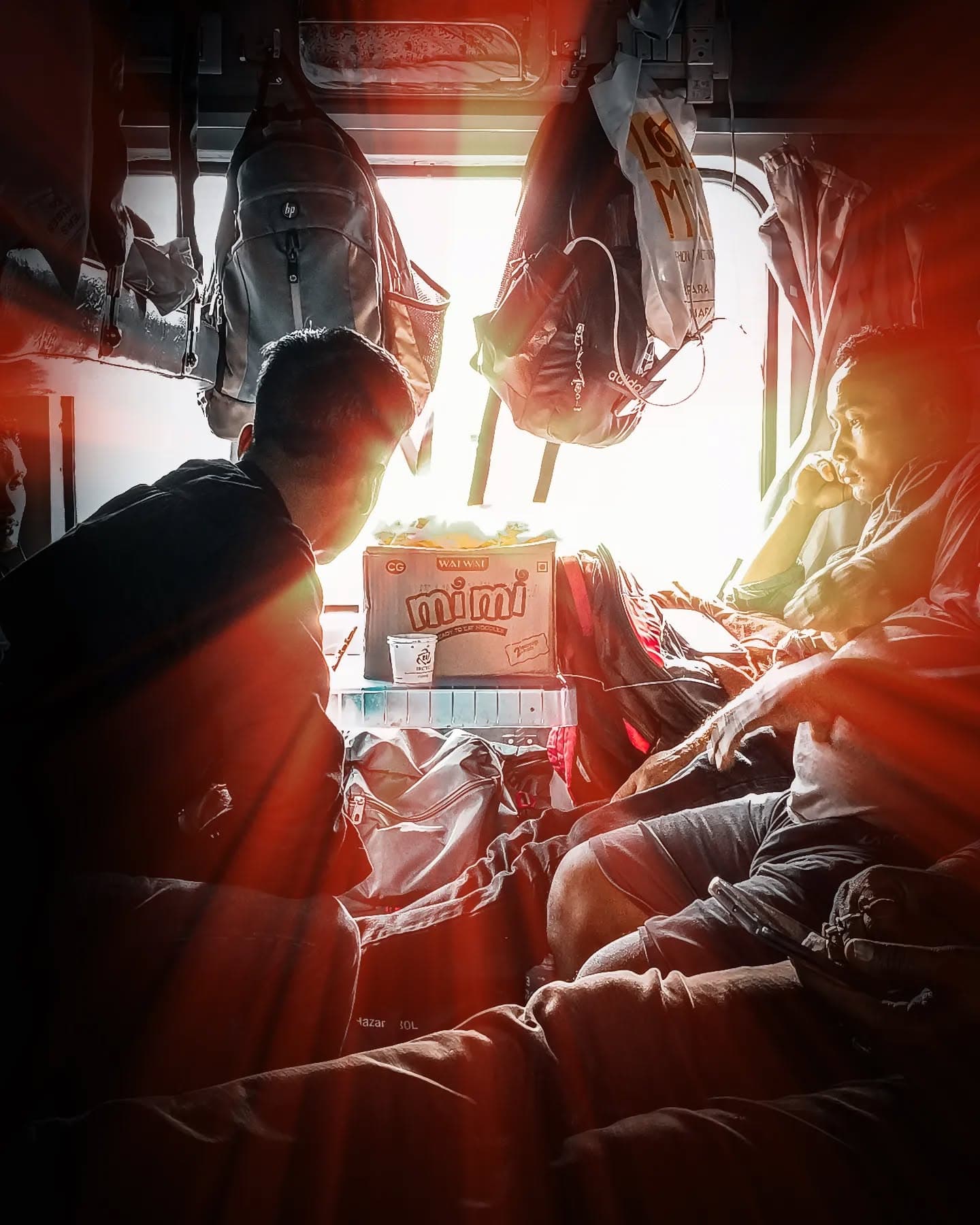 Station to station, a travel story is unfolding