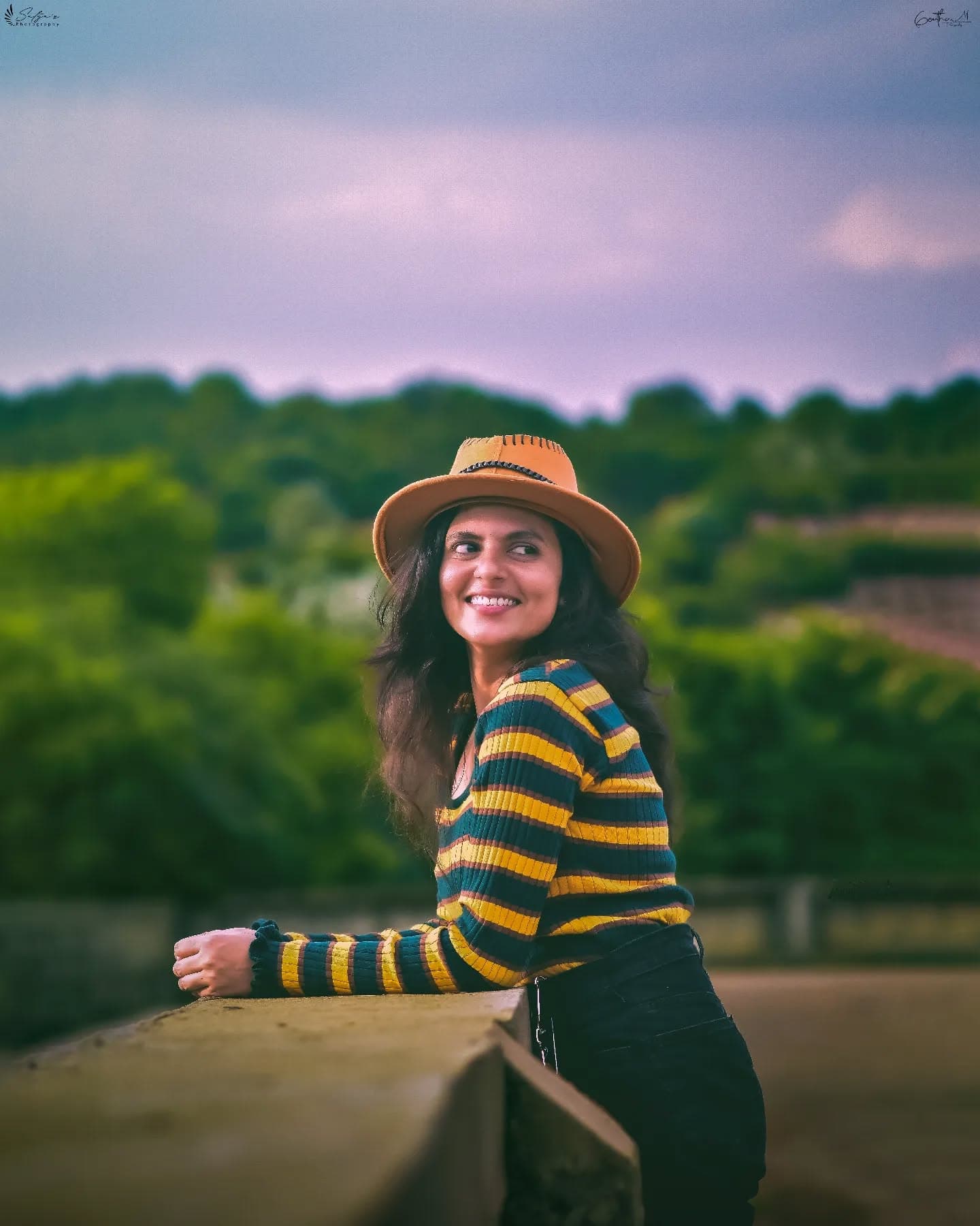 "The most beautiful curve on a woman's body is her smile"